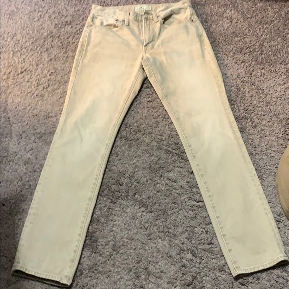 Lucky Brand Heritage Slim 121 Jeans Beige